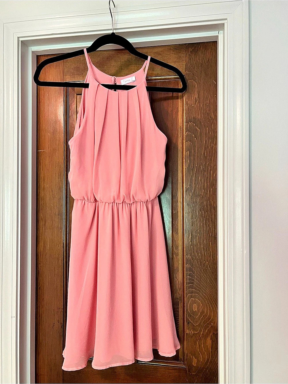 Lush Pink Midi Dress Size Small Like New